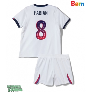 Paris Saint-Germain Fabian Ruiz #8 Replika Babytøj Udebanesæt Børn 2026-27 Kortærmet (+ Korte bukser)
